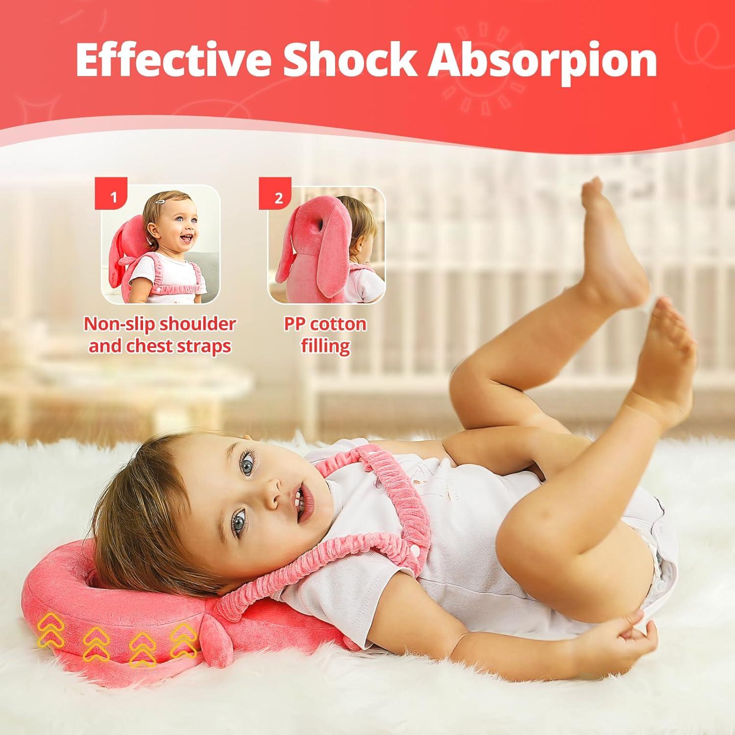 Mochila Protectora de Cabeza para Bebés Ianul - Arnés Ajustable