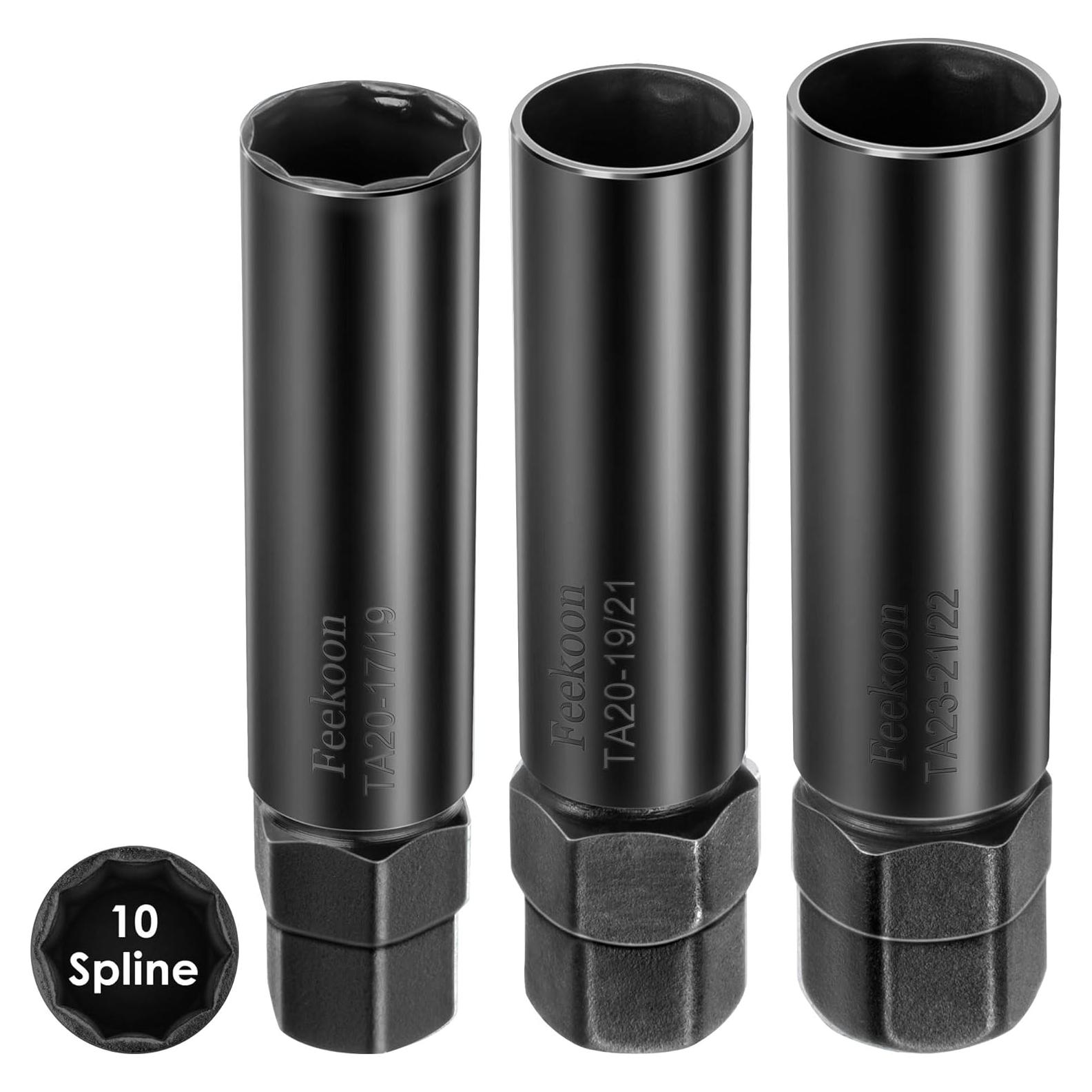 Juego de 3 Llaves de Tuerca Spline 10 Feekoon para SUV