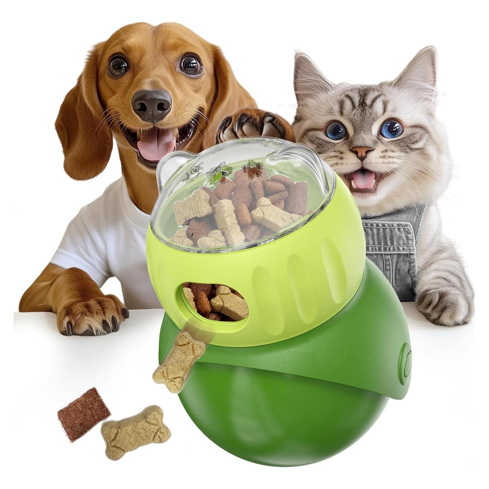 Juguete Interactivo para Perros y Gatos KADTC Dispensador de Golosinas