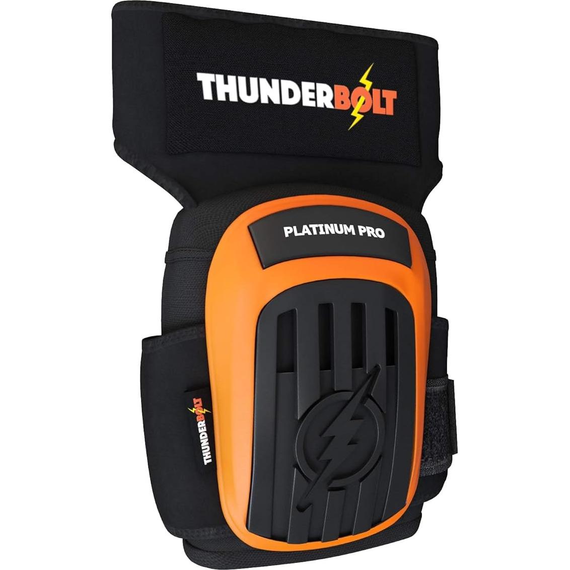 Rodilleras Thunderbolt Platino Pro Gel Doble 2025