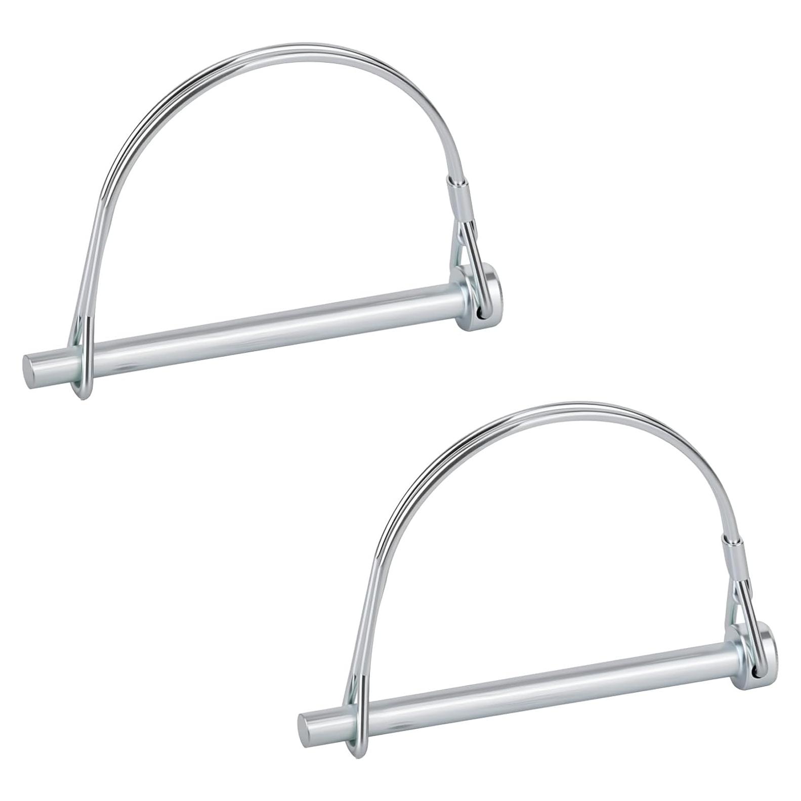 Pasador de Enganche de Remolque BOXOB 2 Pcs Acero 86mm