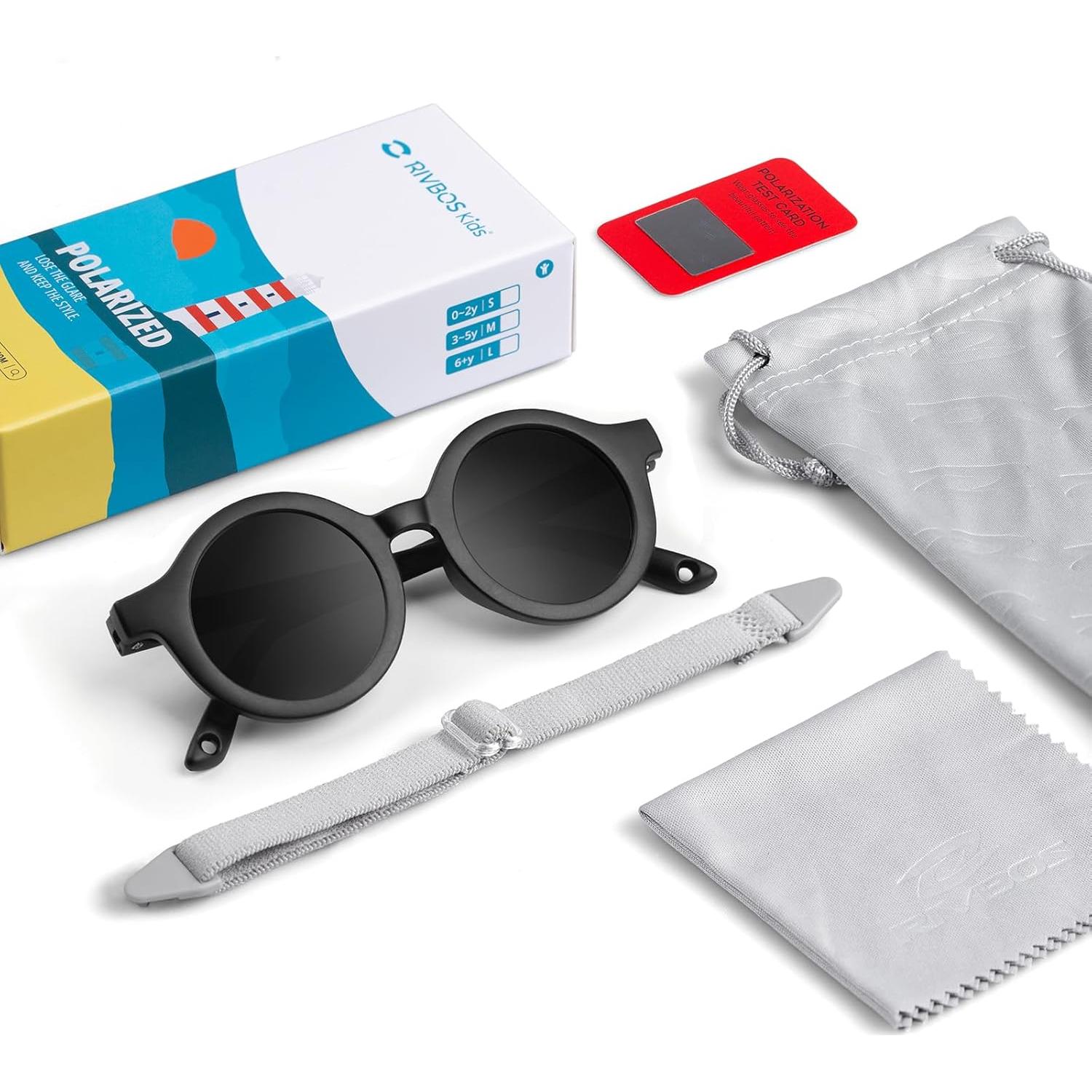 Gafas de sol RIVBOS Baby Wrap Polarizadas UV400 para Bebés