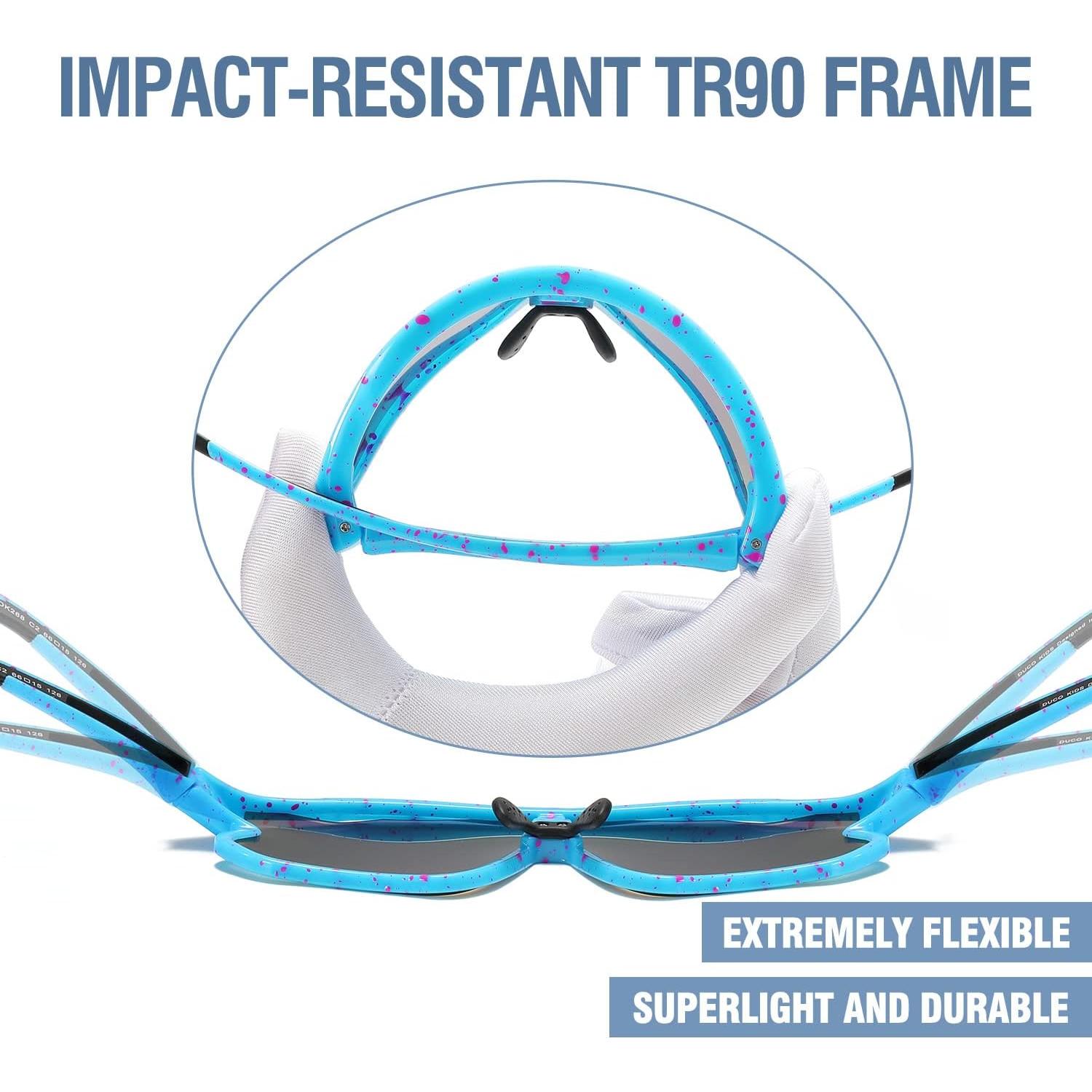 Gafas de sol deportivas para niños DUCO DK268 UV400