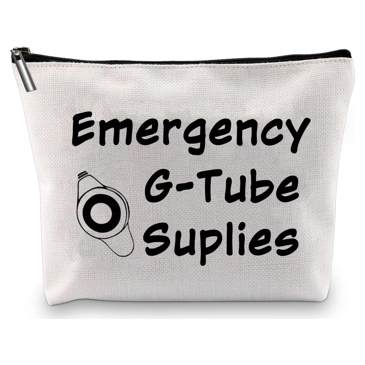 Bolsa Cosmética G Tube Lona 23x18 cm Ecológica y Práctica