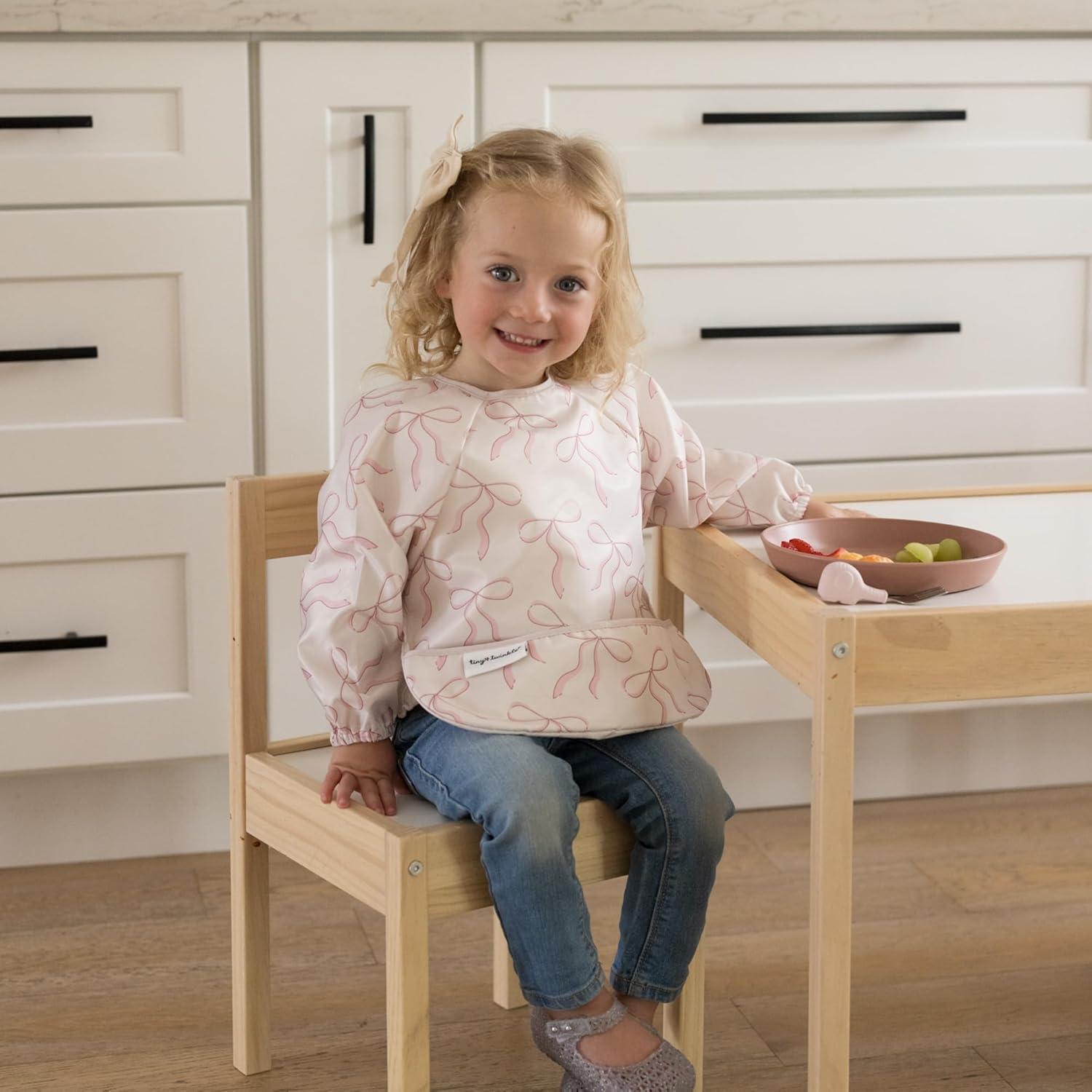 Babero de Manga Larga Tiny Twinkle para Bebés 6-24M - 2 Pzs