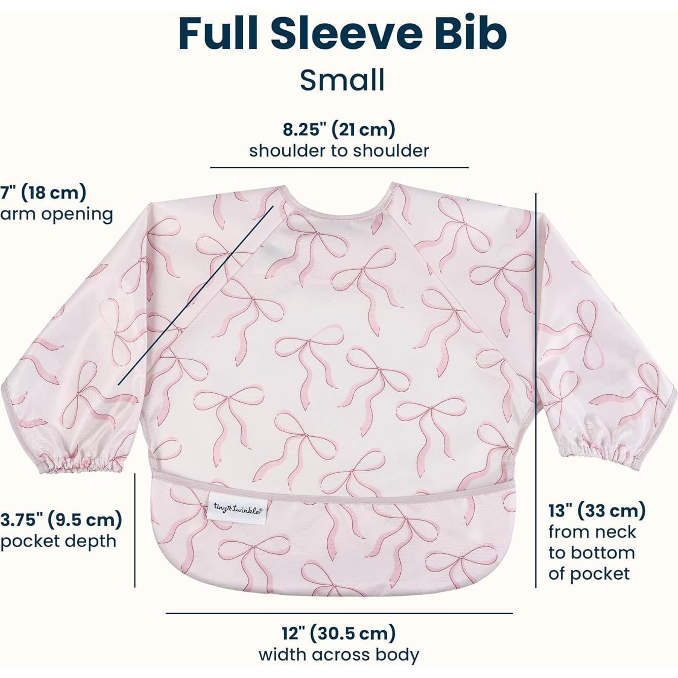 Babero de Manga Larga Tiny Twinkle para Bebés 6-24M - 2 Pzs