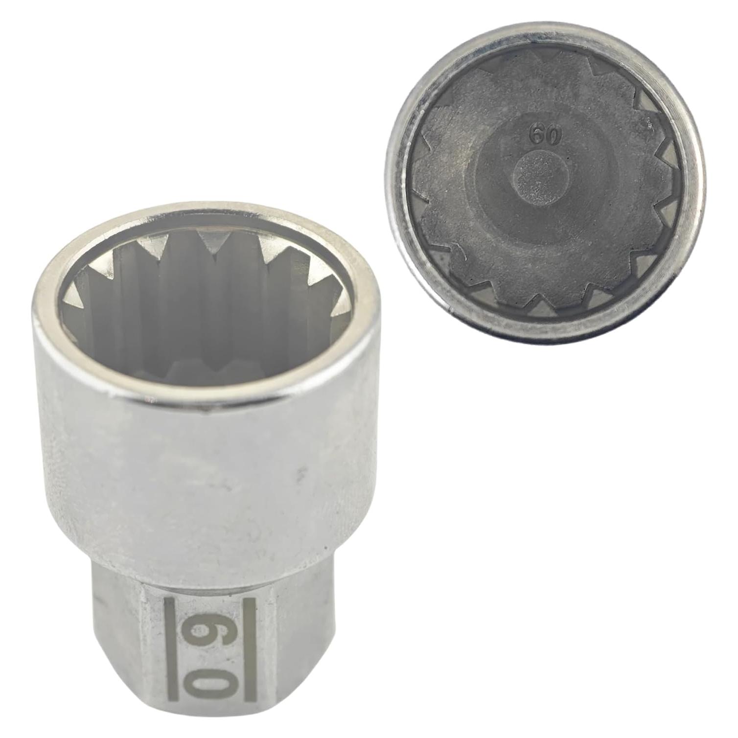 Llave de Tuerca de Bloqueo de Rueda Porsche 60 - Alta Calidad