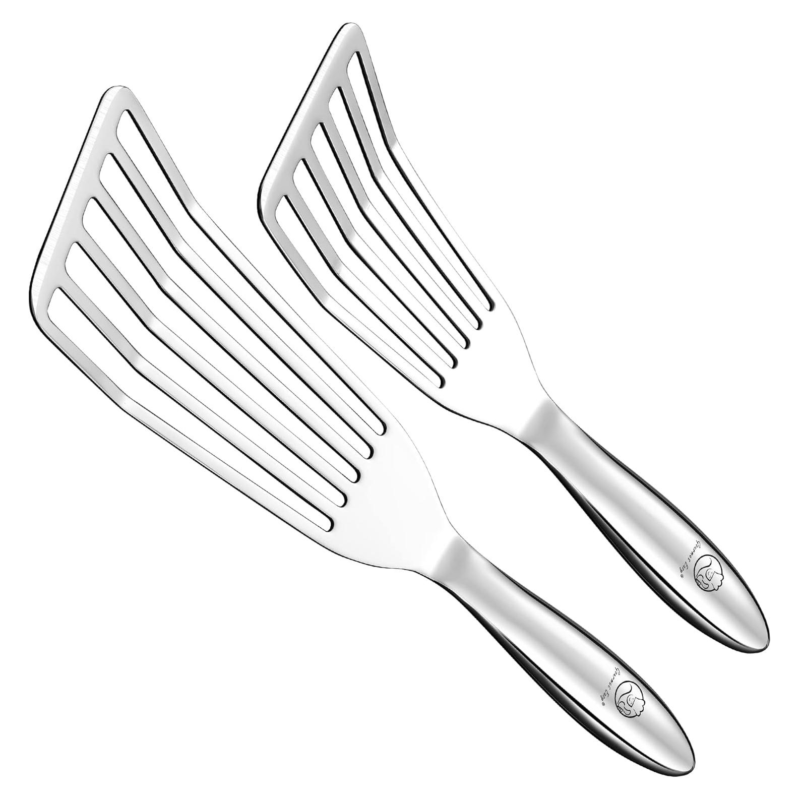 Juego de Espátulas de Pescado Gourmet Easy - Acero Inoxidable