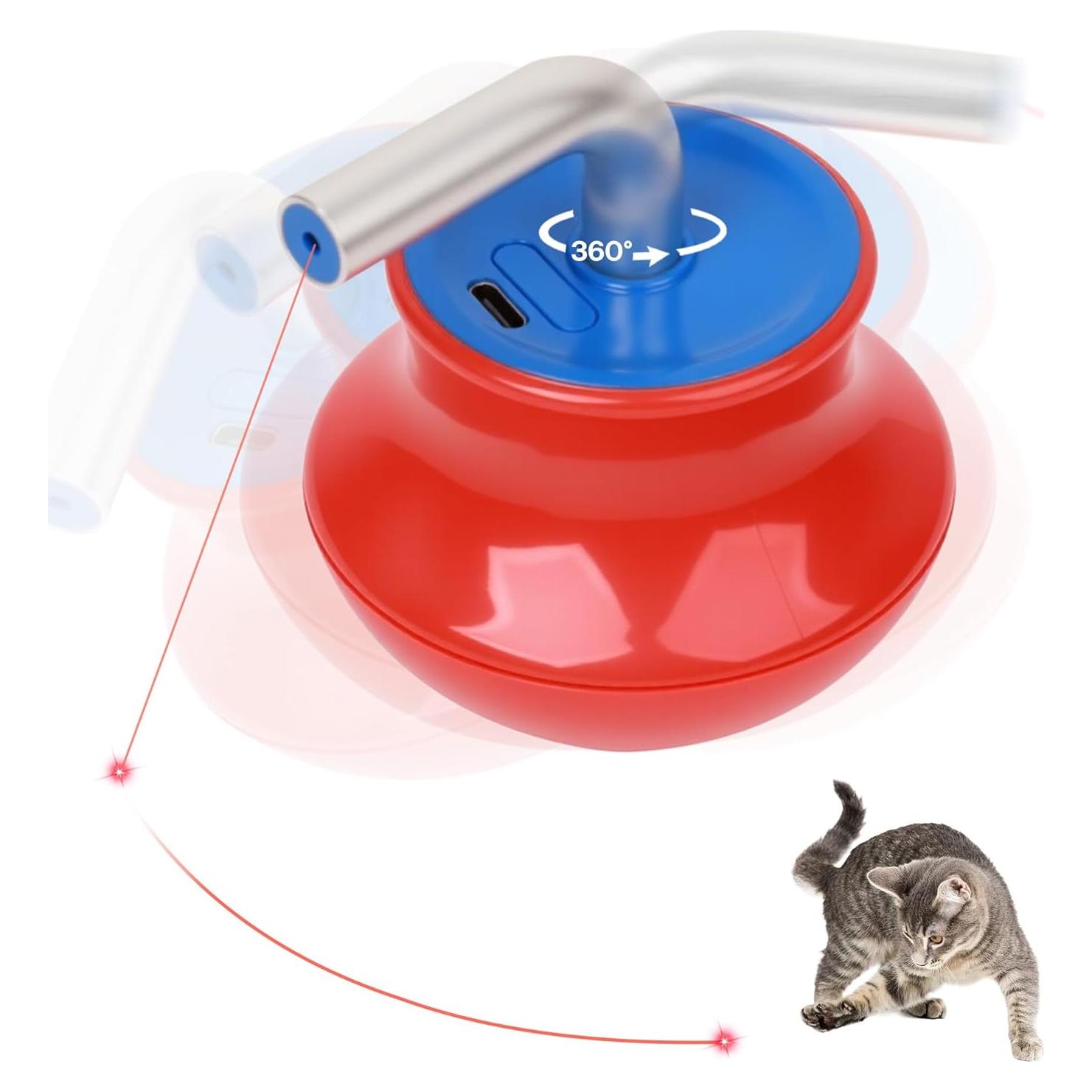 Juguete Interactivo para Gatos Pet Prime - Láser Automático 360°