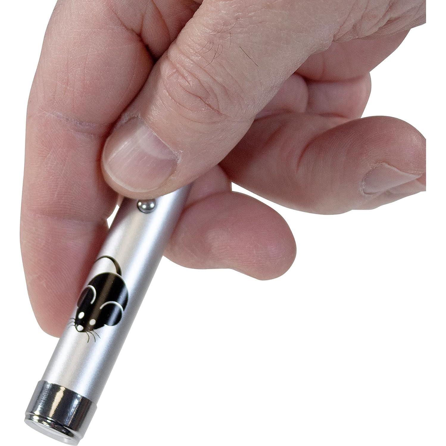 Puntero LED para Gato Penn-Plax Ratón - Juguete Interactivo