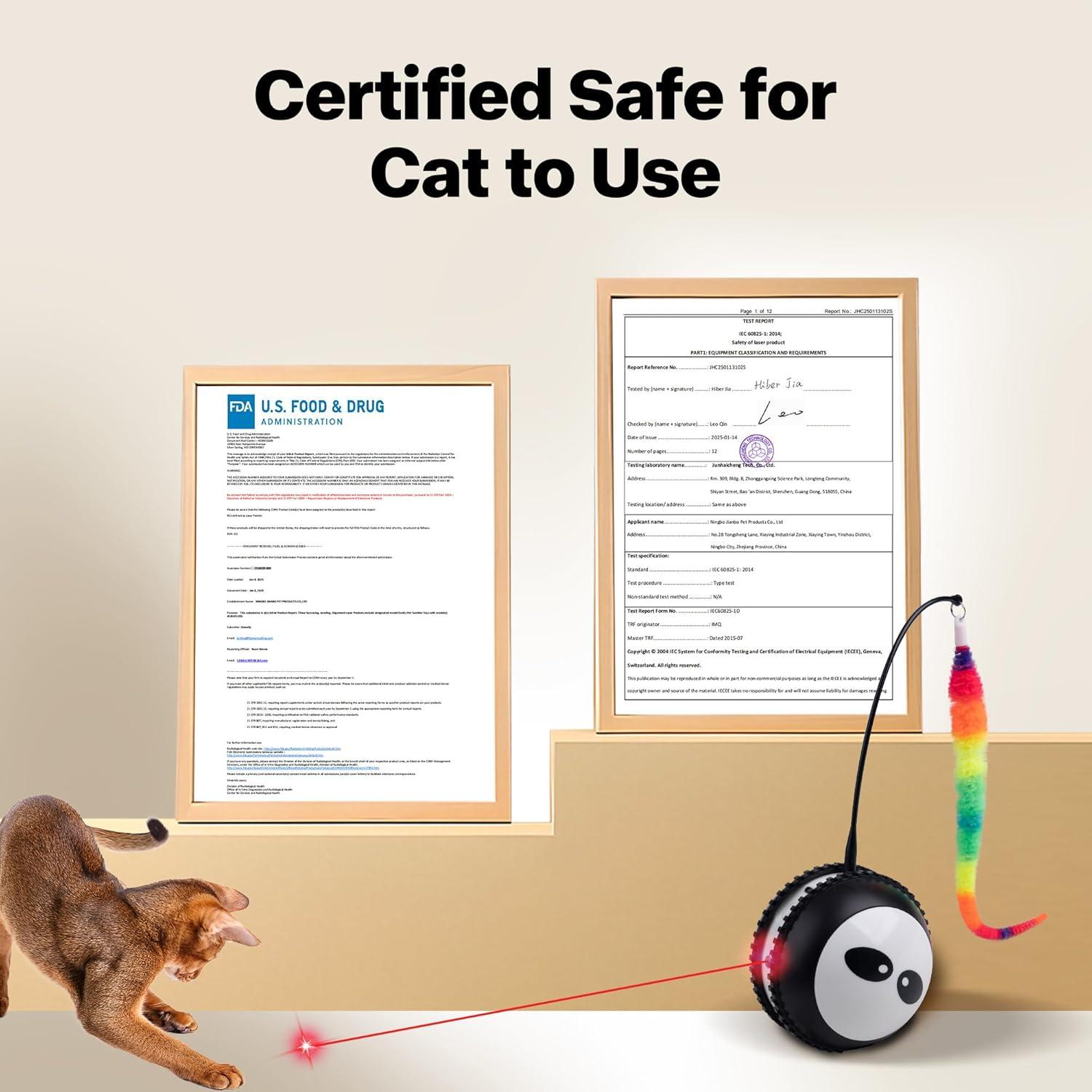 Juguete Interactivo para Gatos Pet Prime Bola Láser Recargable