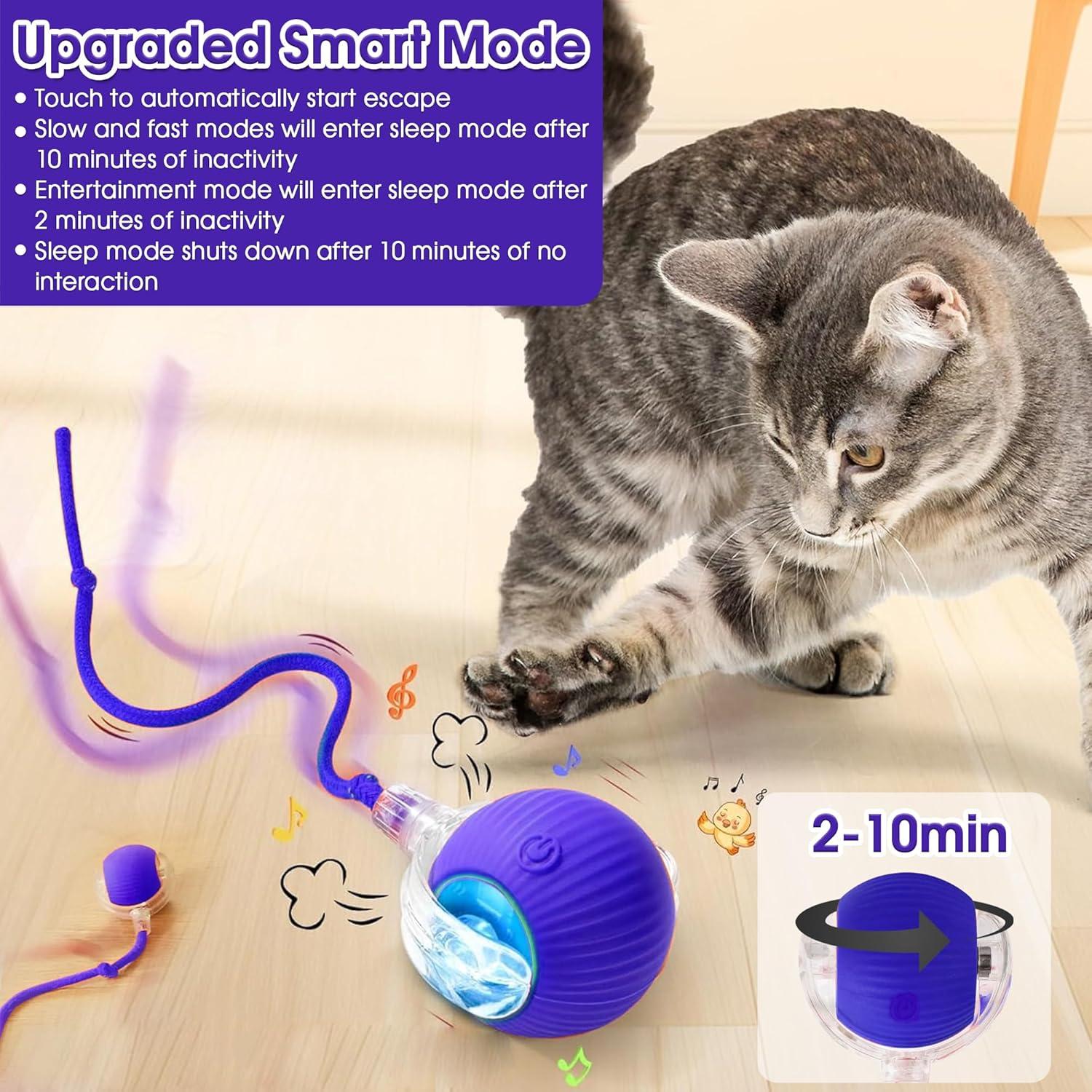 Juguete Interactivo para Gatos Mj.toz UP-JQ-01 Azul