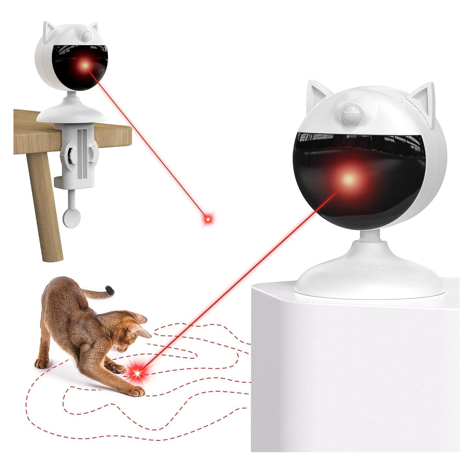 Juguete láser interactivo para gatos Potaroma, recargable