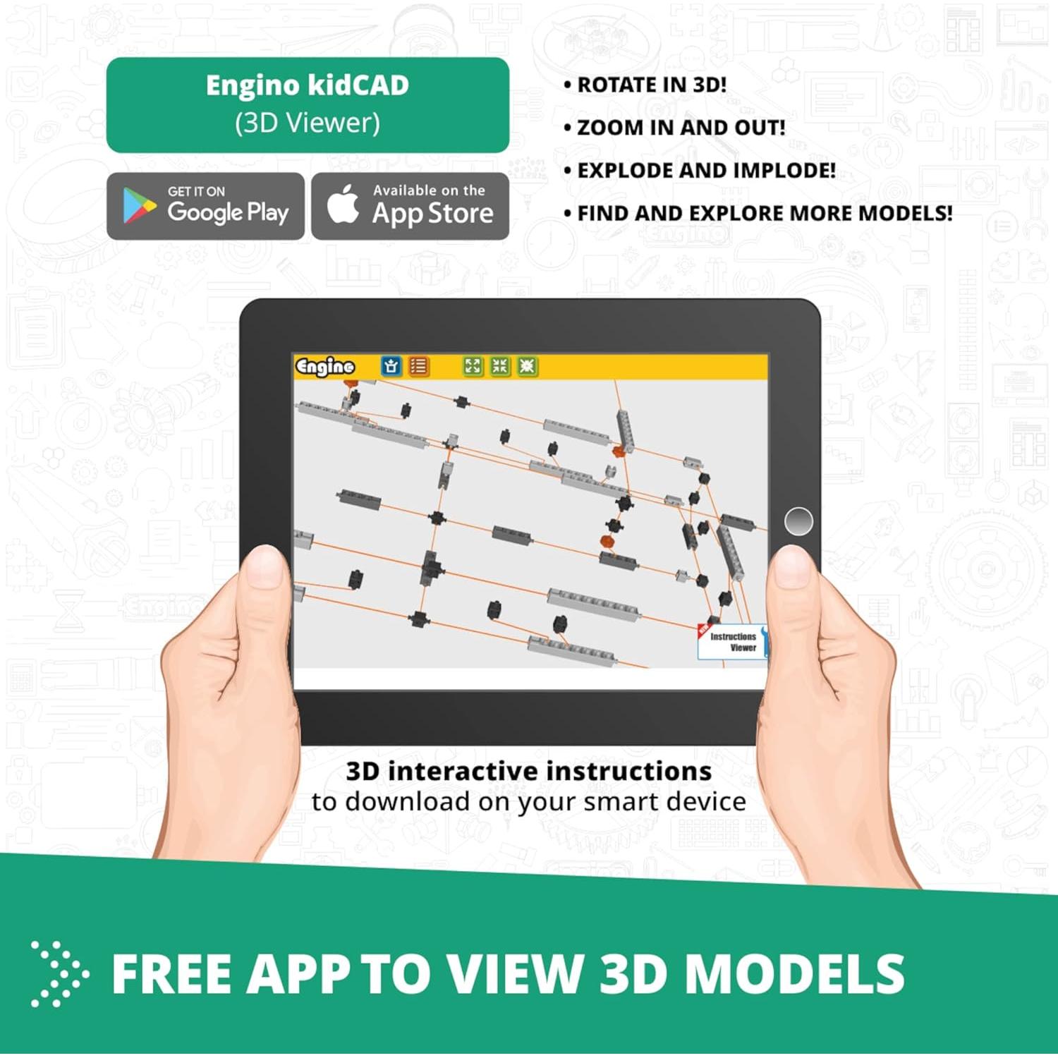 Engino Juguete STEM Mecánica Palancas y Estructuras 9+