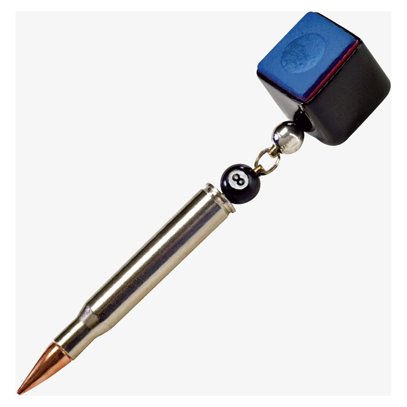 Chalker de Bala Chalk Box Negro con Tiza y Raspador