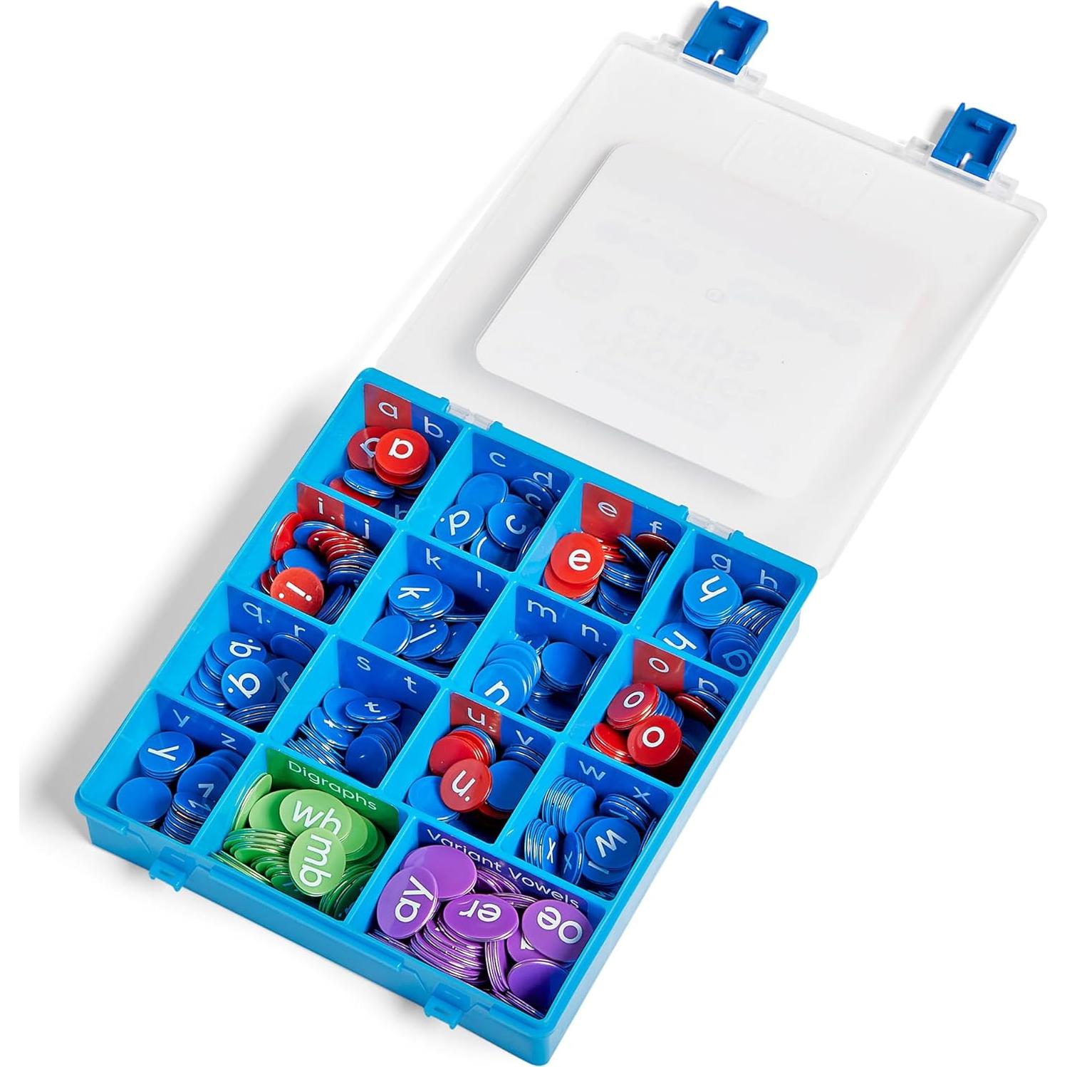 Chips de Fonética Hand2Mind - 346 Piezas Magnéticas