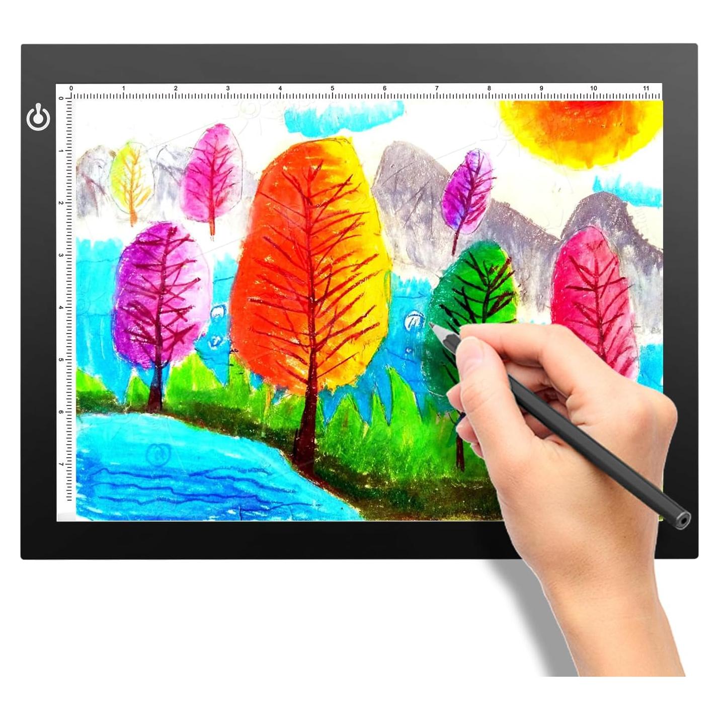 Caja de Luz LED Portátil A4 LitEnergy para Trazar USB