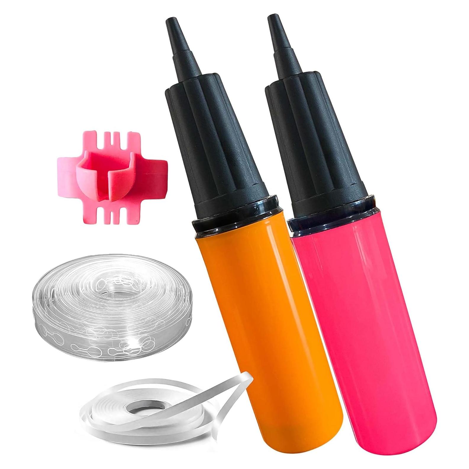 Inflador de Globos Manual WHISPER AND ROSE - 2 Bombas con Kit