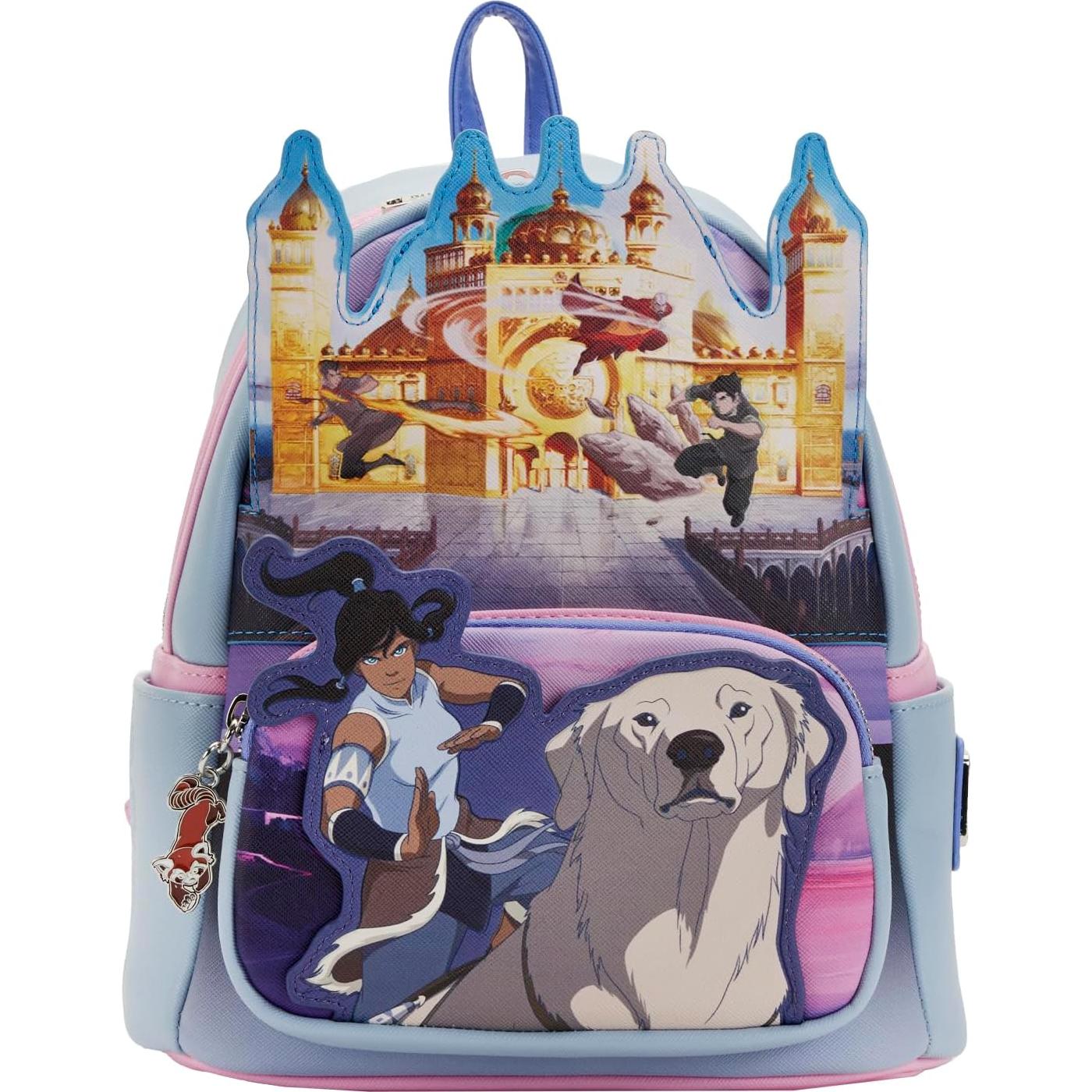 Mochila Mini Loungefly Korra Legend of Korra 22.86x11.43x26.67cm