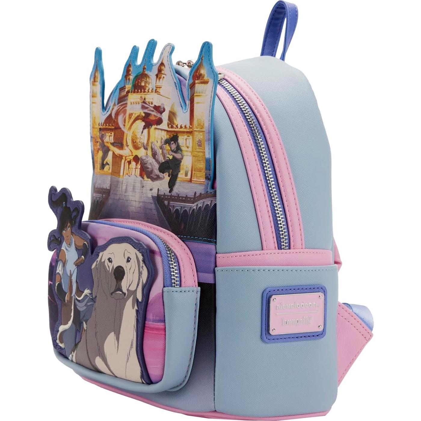 Mochila Mini Loungefly Korra Legend of Korra 22.86x11.43x26.67cm