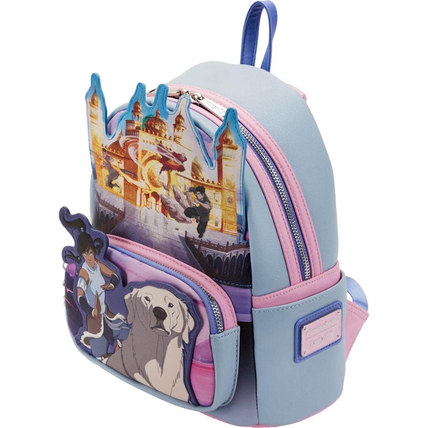 Mochila Mini Loungefly Korra Legend of Korra 22.86x11.43x26.67cm