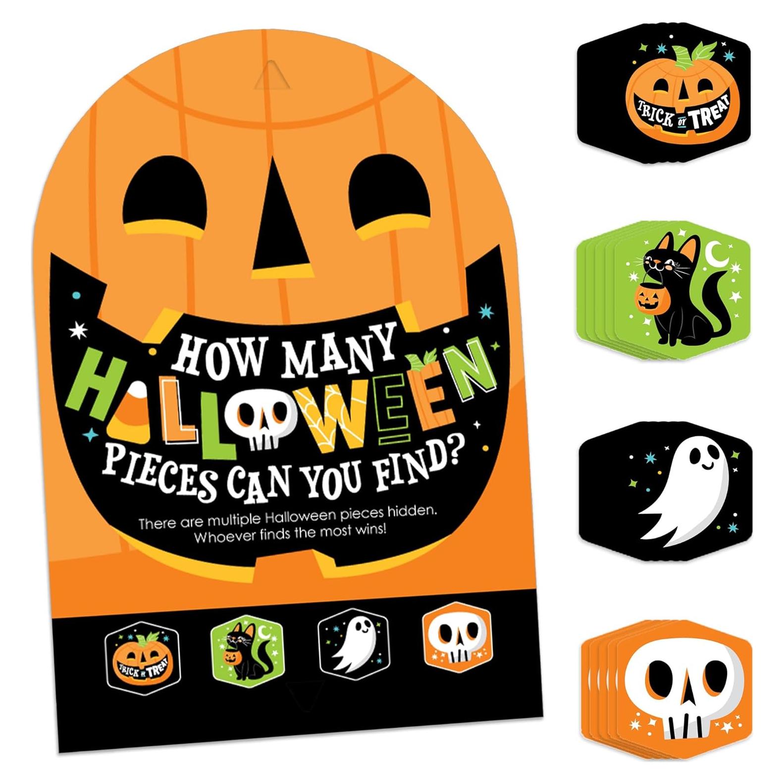 Juego de Esconder y Encontrar Halloween Gran Punto 48 Piezas