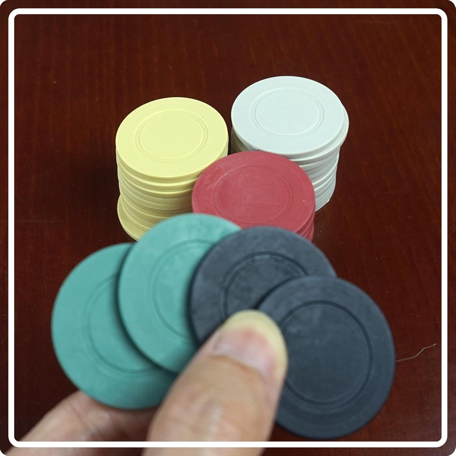 Set de 100 Fichas de Póker Coloridas Micreen con Caja