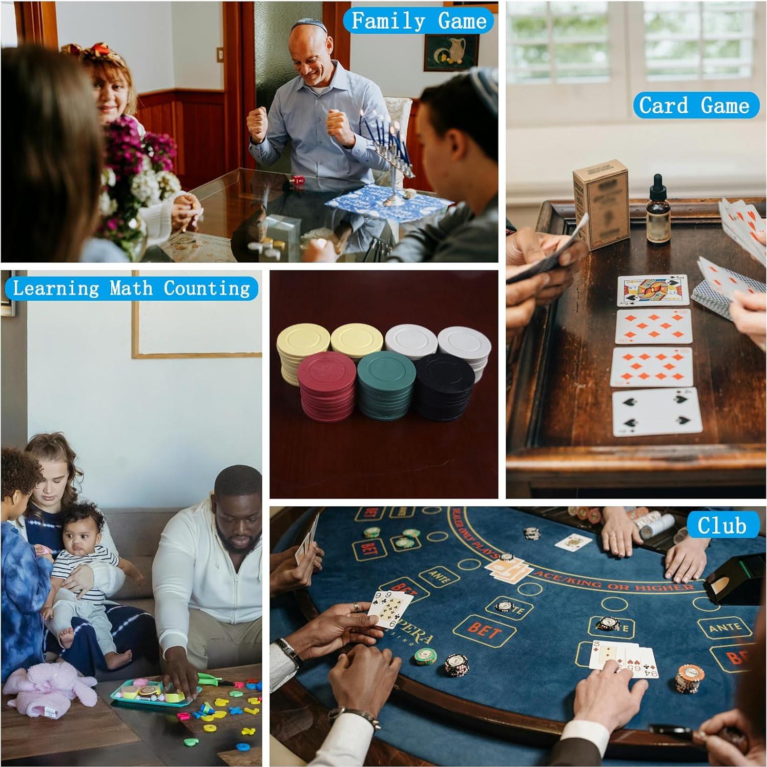 Set de 100 Fichas de Póker Coloridas Micreen con Caja