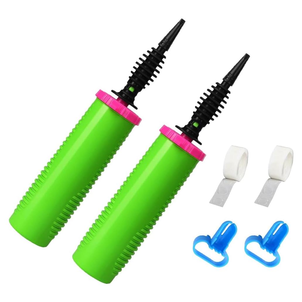 Bombas de Globos Manuales Acquwistach 2 Pack Doble Acción Verde