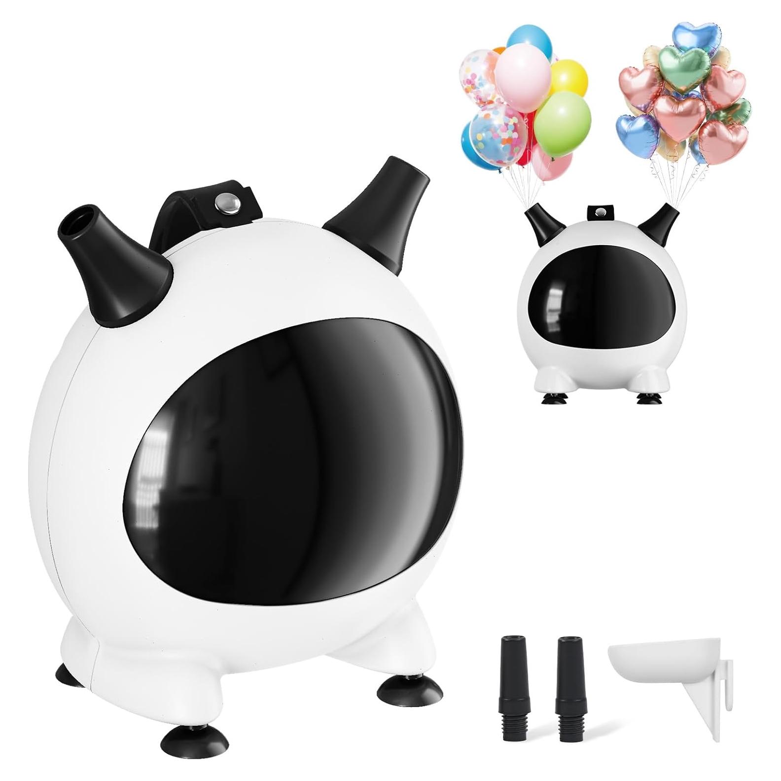 Bomba de Globo Eléctrica Togvu 600W Portátil con 2 Boquillas