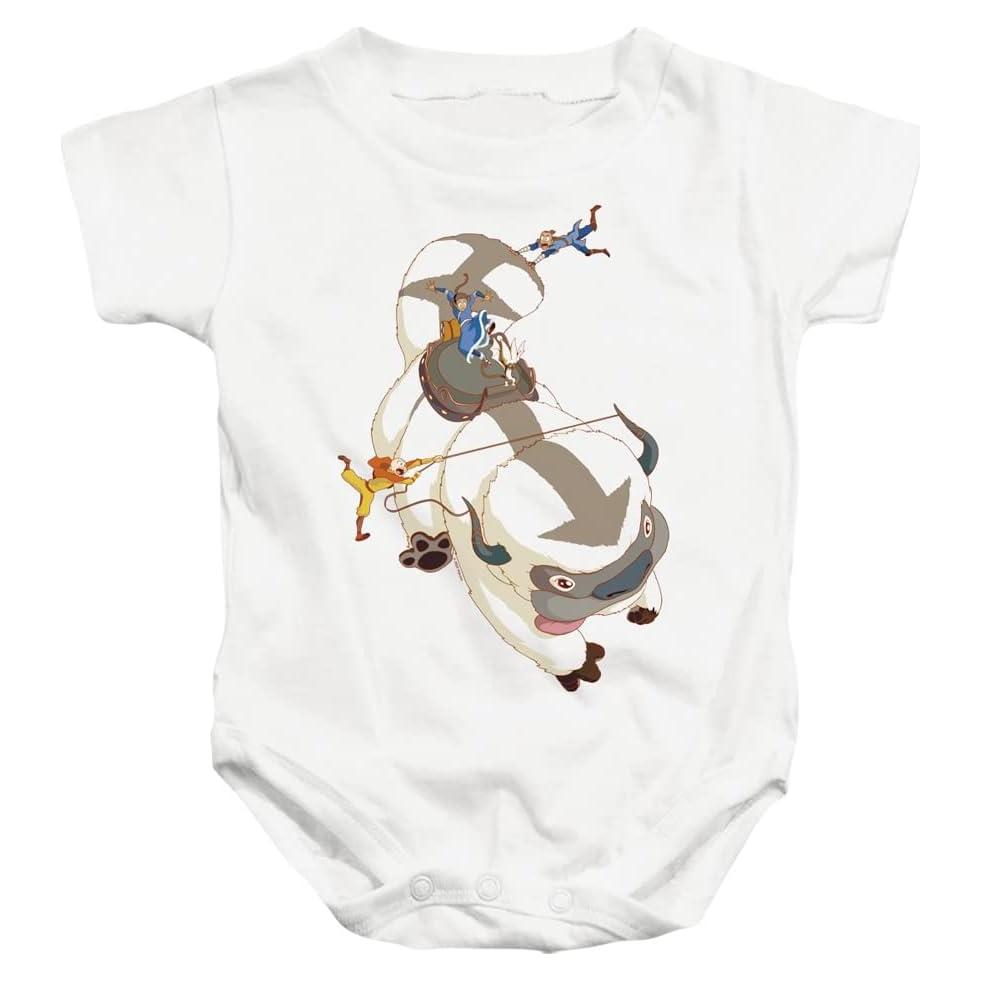Mono Unisex Bebé Avatar La Última Airbender 6 Meses Algodón