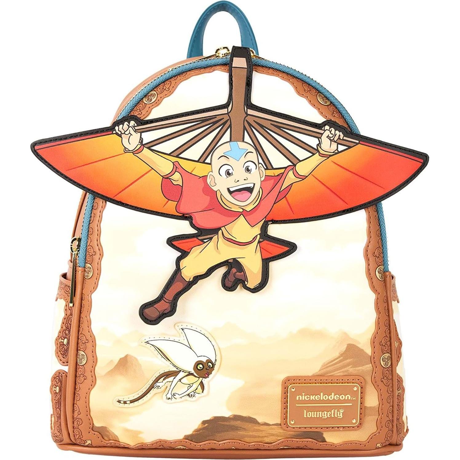 Mochila Mini Loungefly Nickelodeon Avatar Aang 23x27cm