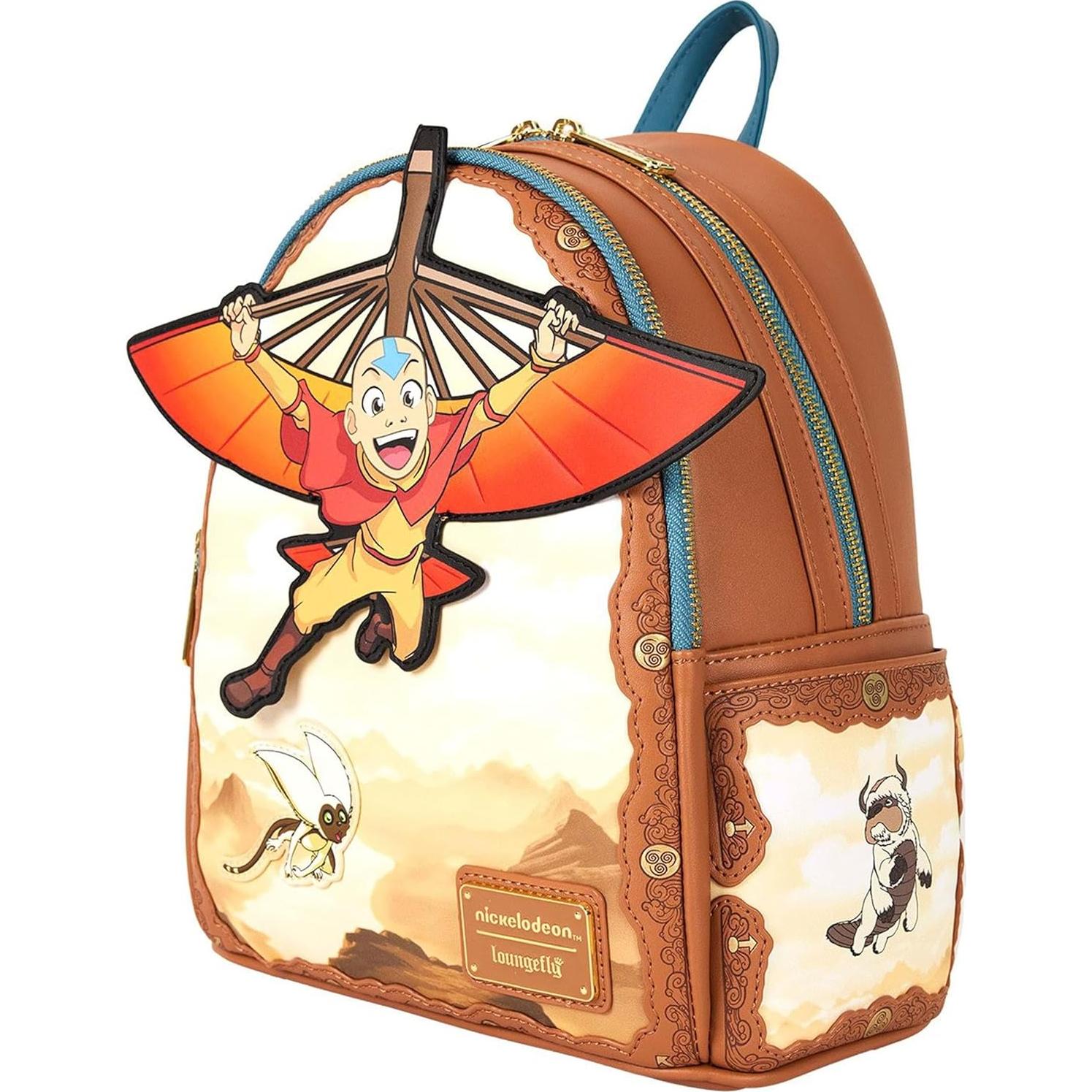 Mochila Mini Loungefly Nickelodeon Avatar Aang 23x27cm