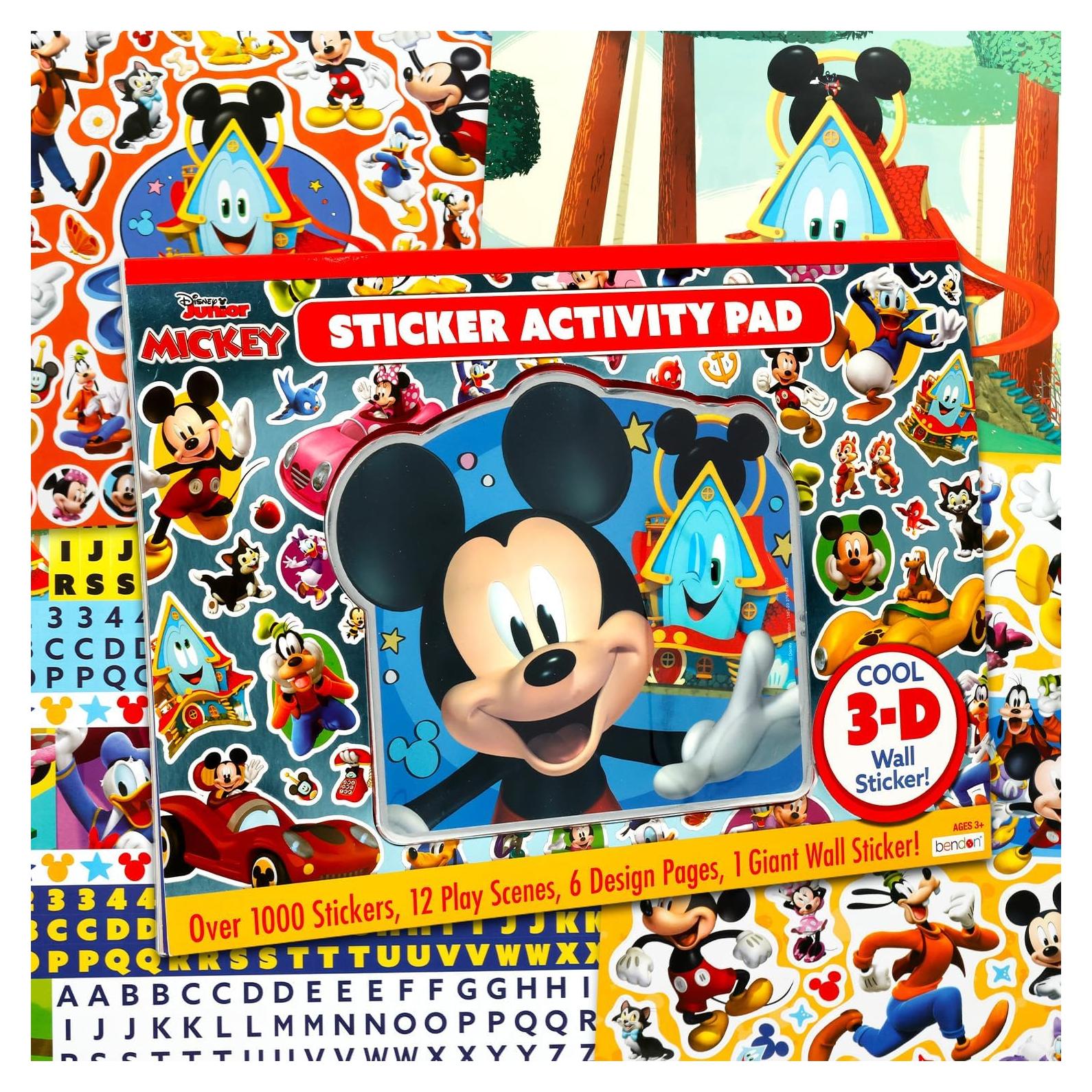 Set de Stickers Mickey Mouse Disney - Más de 1000 Stickers