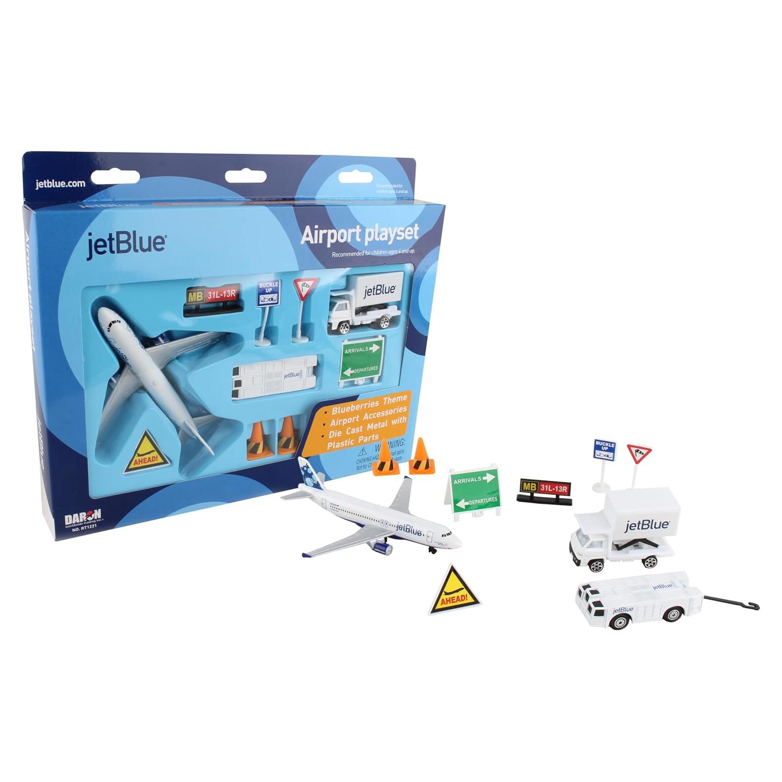 Juego de Aeropuerto Daron A320 con Vehículos y Señales