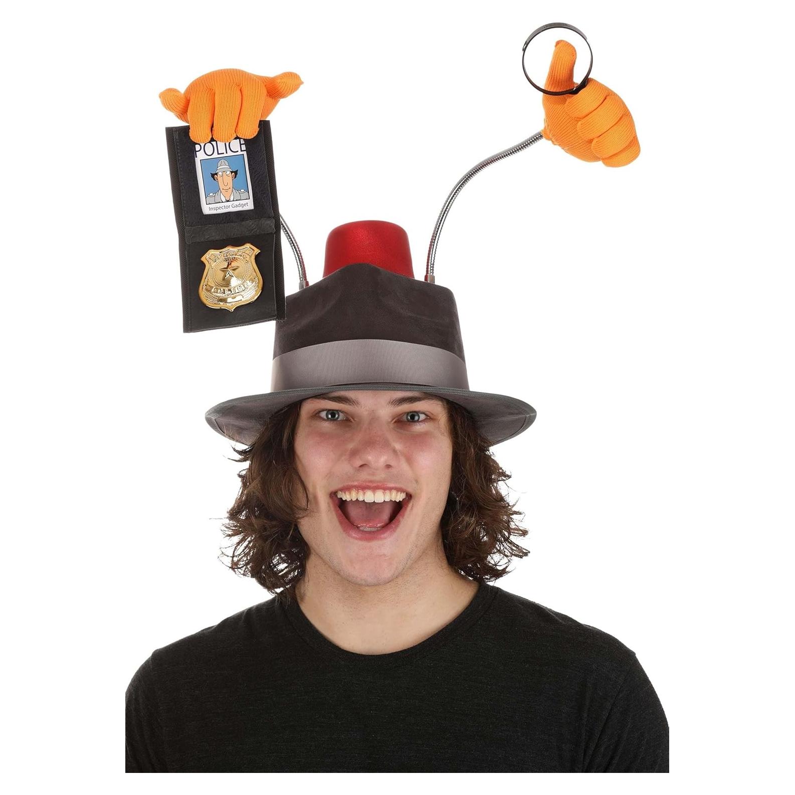 Sombrero de Inspector Gadget para Adultos - Accesorio de Disfraz