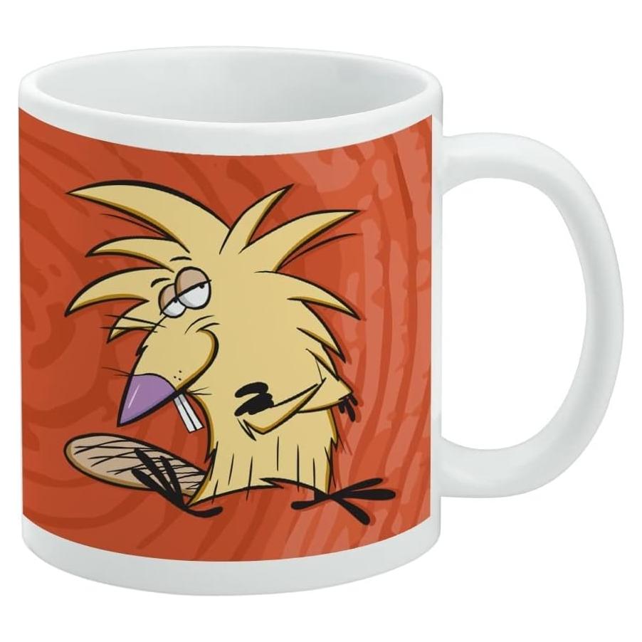 Taza de Cerámica Angry Beavers Norbert 311ml Regalo Original