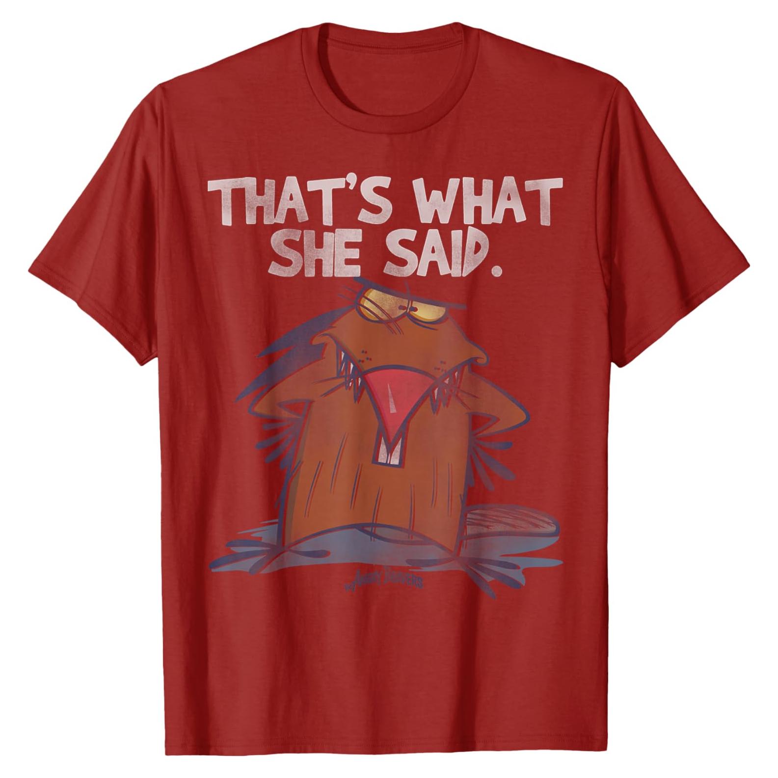 Camiseta clásica Nickelodeon Angry Beavers Daggett 90s