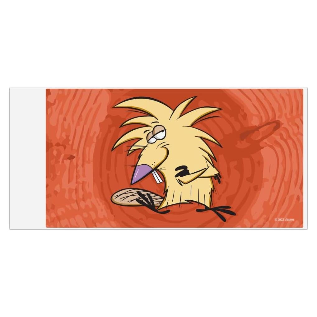 Calcomanía de Auto Castores Enfurecidos Graphics and More 19.3x10.2cm