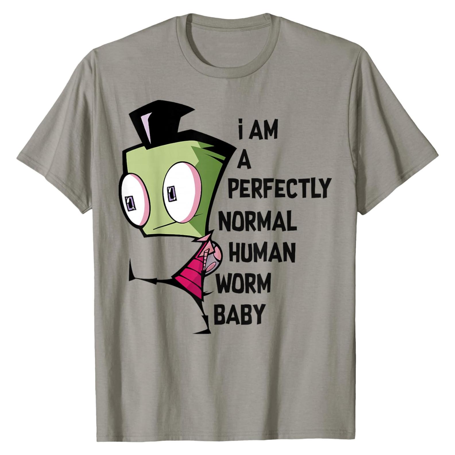 Camiseta unisex niño Invader Zim diseño oficial 136g