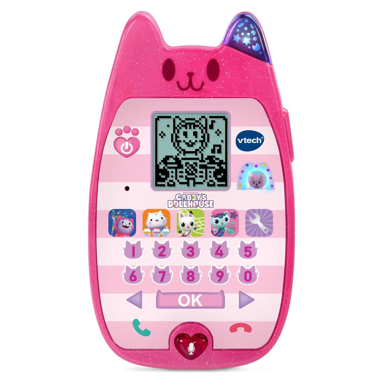 Teléfono Gabby's Dollhouse VTech en forma de gato