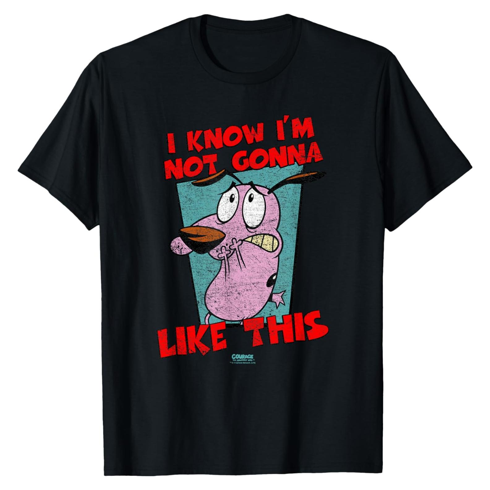 Camiseta Courage el Perro Cobarde Hombre - Cartoon Network