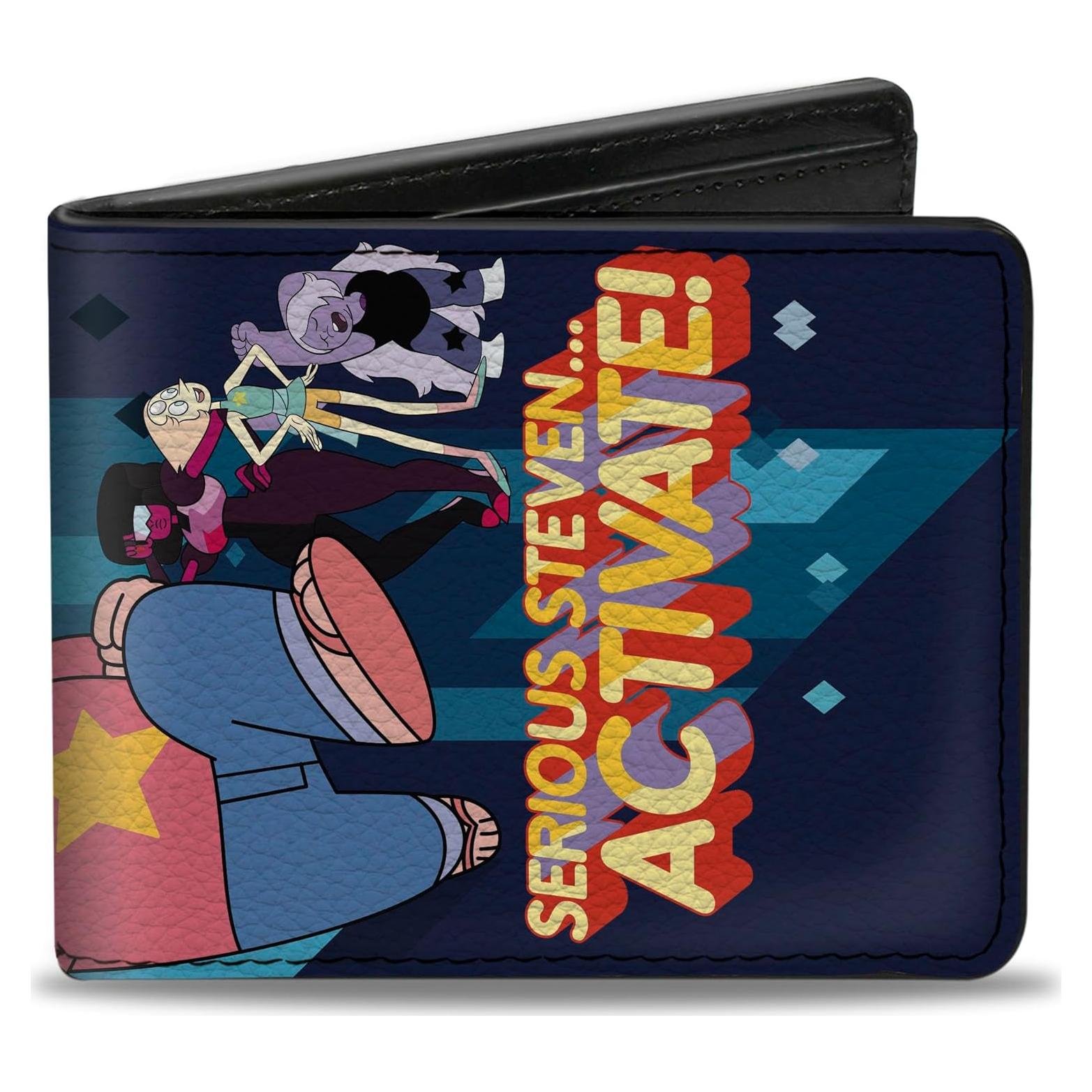 Cartera Bifold Buckle-Down de Cuero Vegano Steven Universe