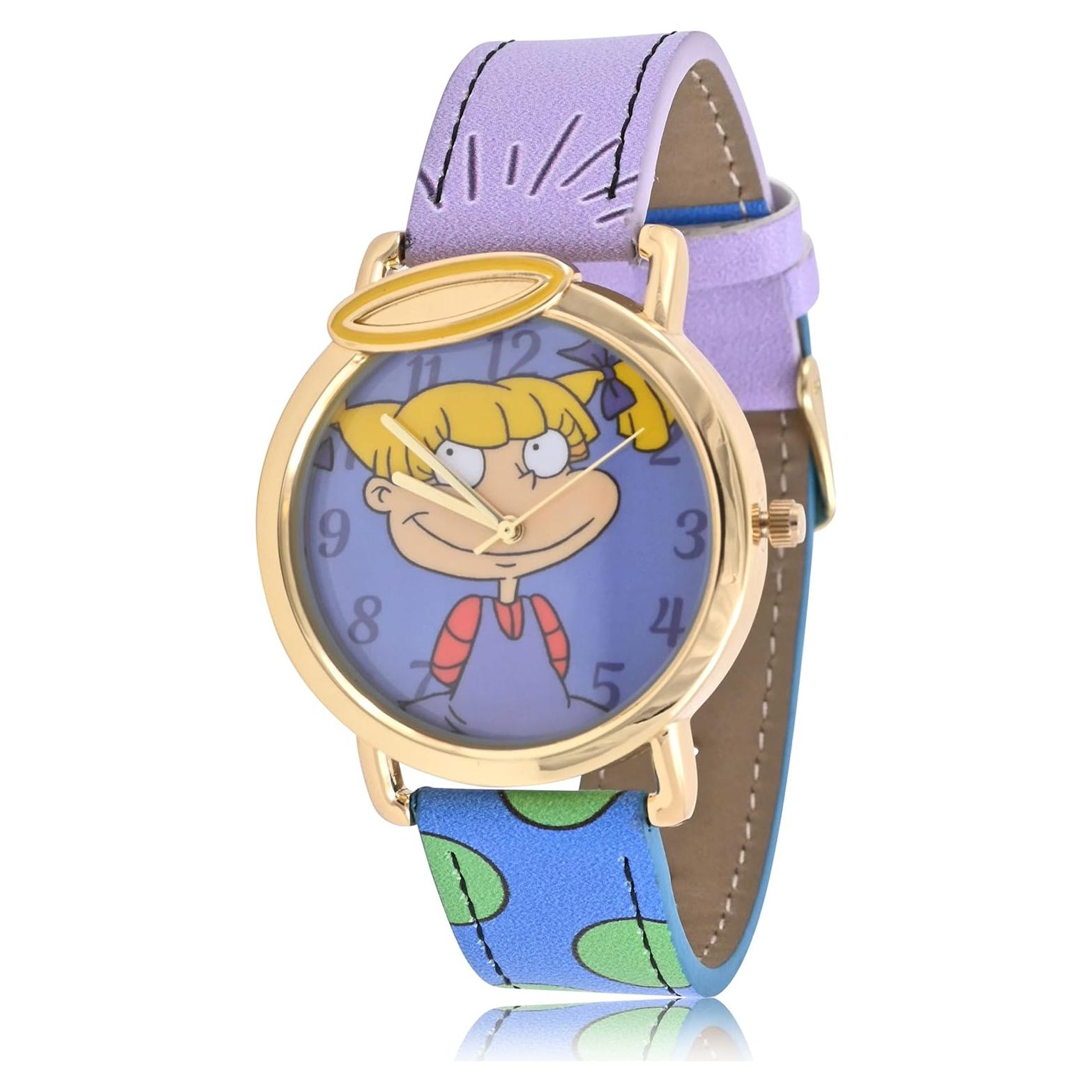 Reloj Infantil Analógico Nickelodeon Rugrats Angelica 14-20 cm