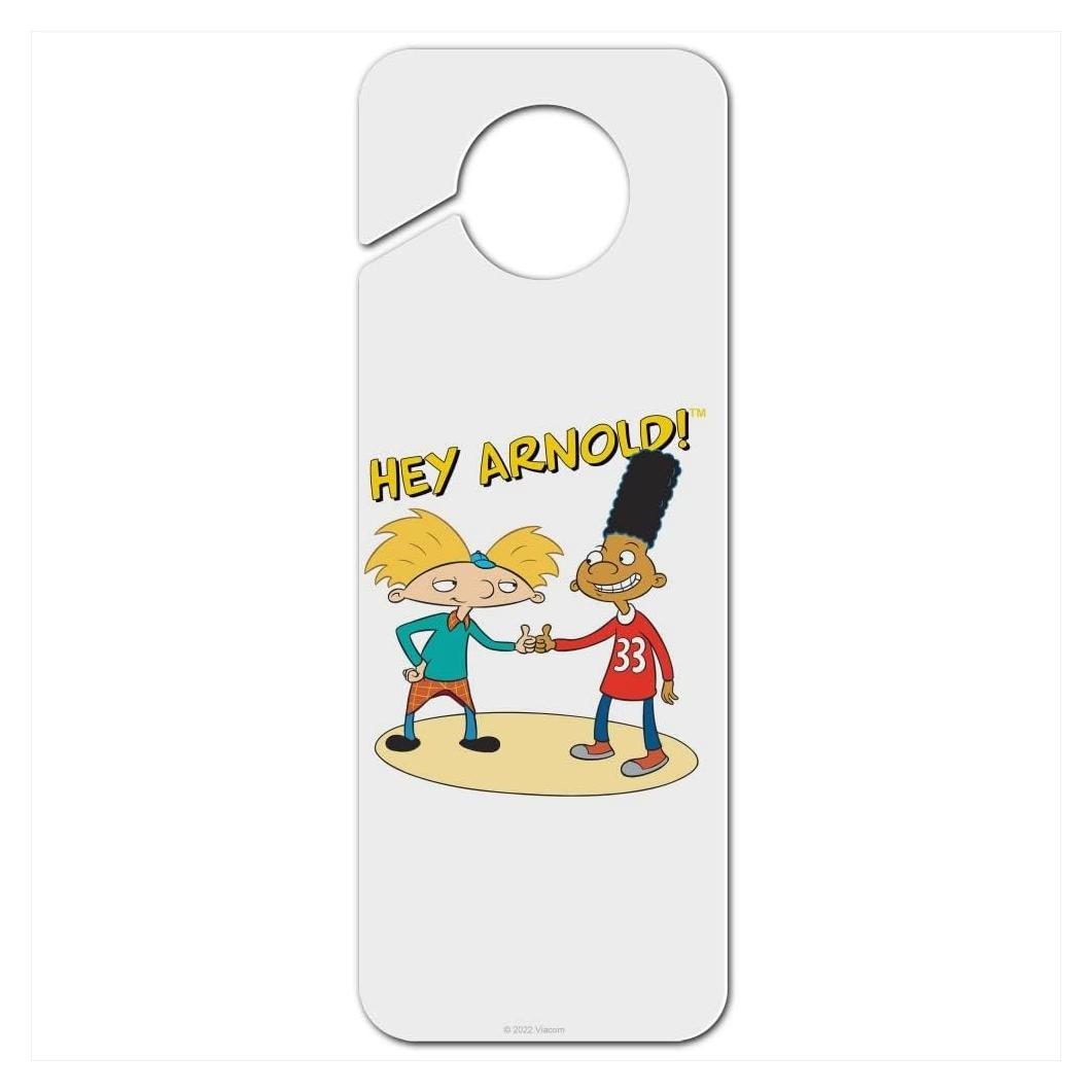 Cartel de Percha Hey Arnold! - Graphics & More - 24x8.9cm