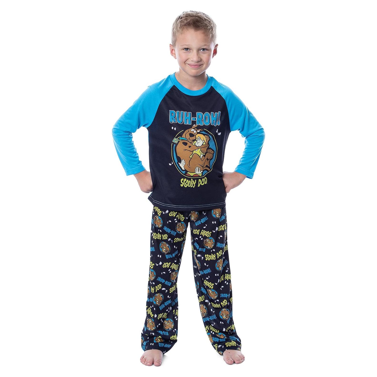 Conjunto de Pijama para Niños Intimo Scooby-Doo Talla 8