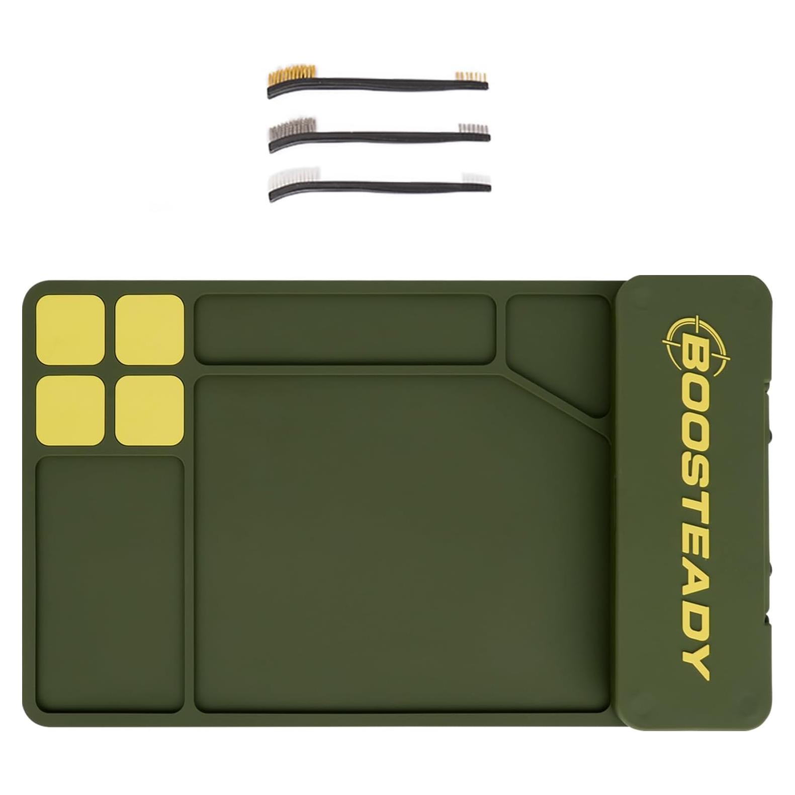 Alfombrilla de Limpieza de Armas BOOSTEADY 40.4x24.9cm Antideslizante