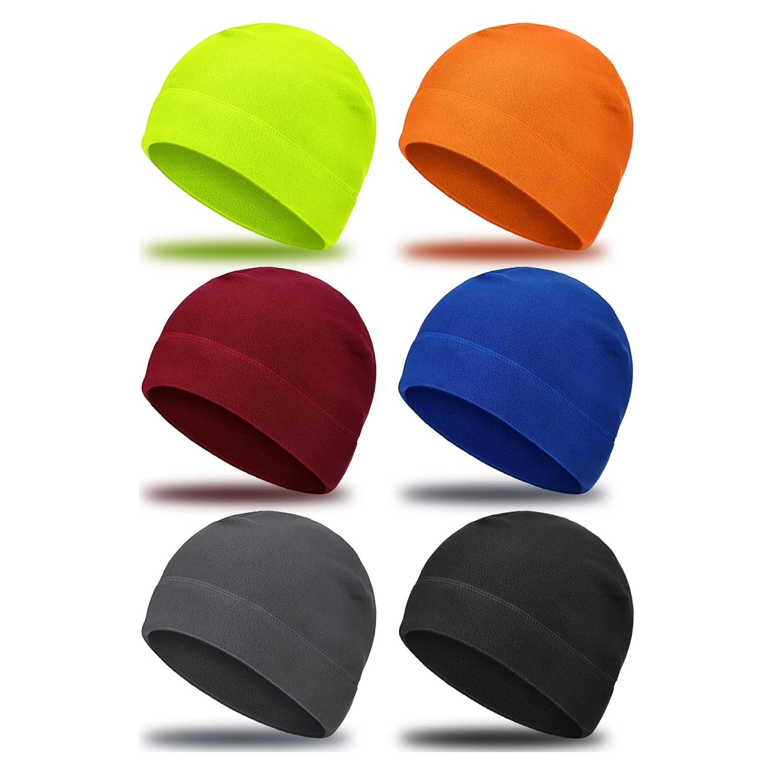 Gorras de Esqueleto SATINIOR 6 Piezas Forro Polar Invierno