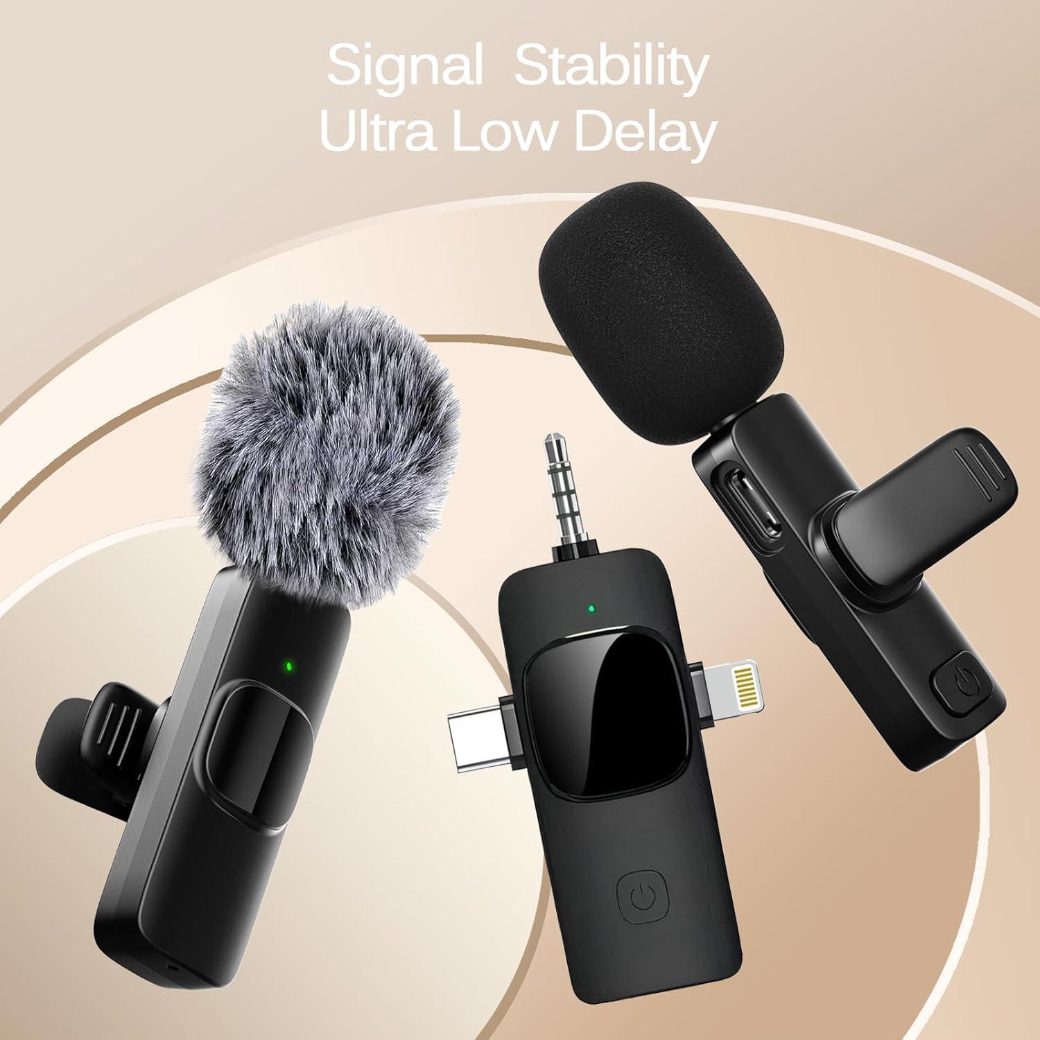 Micrófono Lavalier Inalámbrico Labstandard K9 para iPhone y iPad