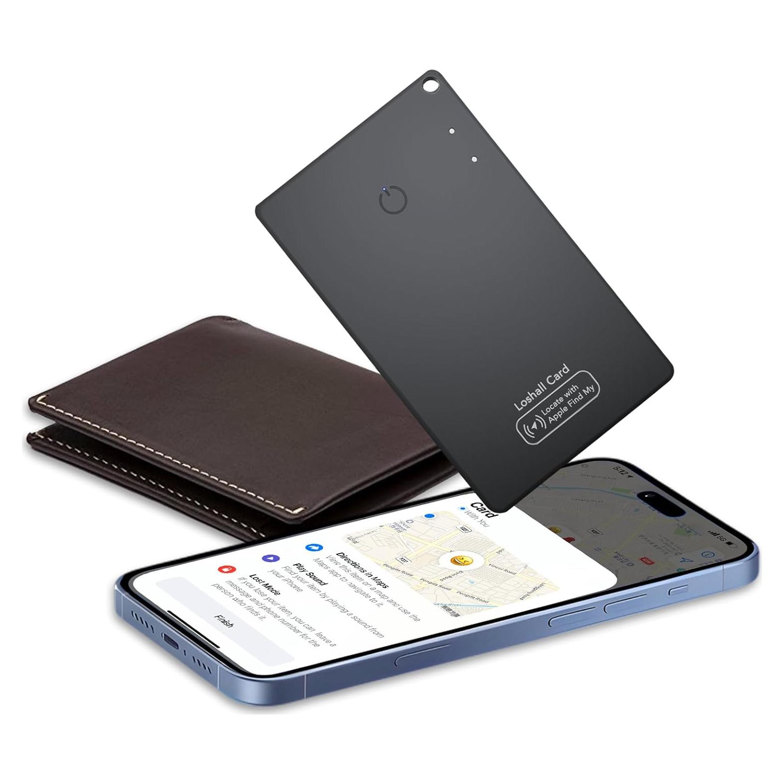 Tarjeta Rastreadora Inteligente CASCHO F17 - Negro, Recargable